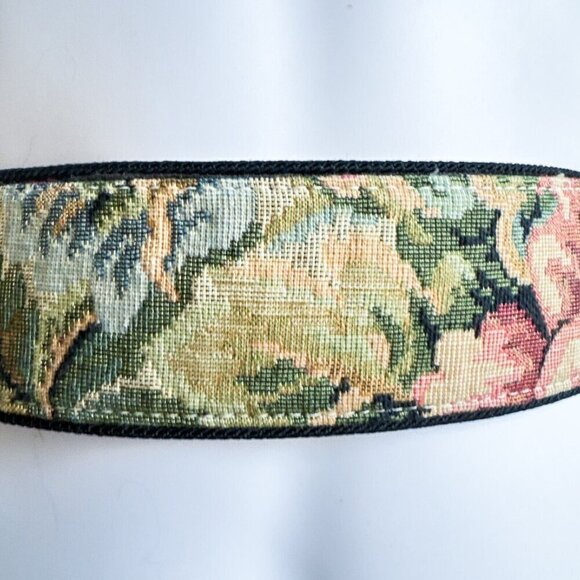 Vintage Tapestry Couch Print Grandma Style Belt - Picture 6 of 10